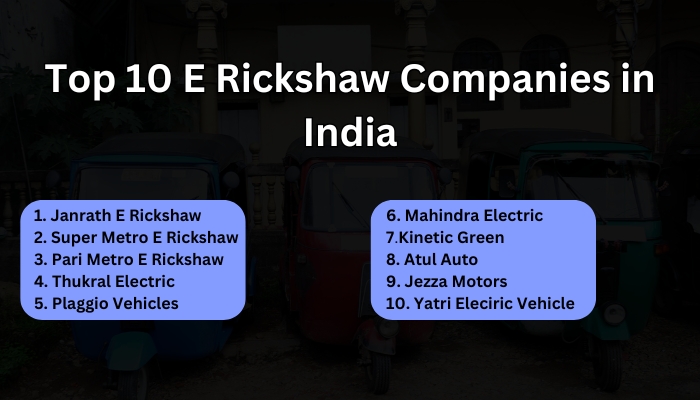 The Rapid Growth of E-Rickshaw Companies in India: A Game-Changer for Sustainable Urban Mobility